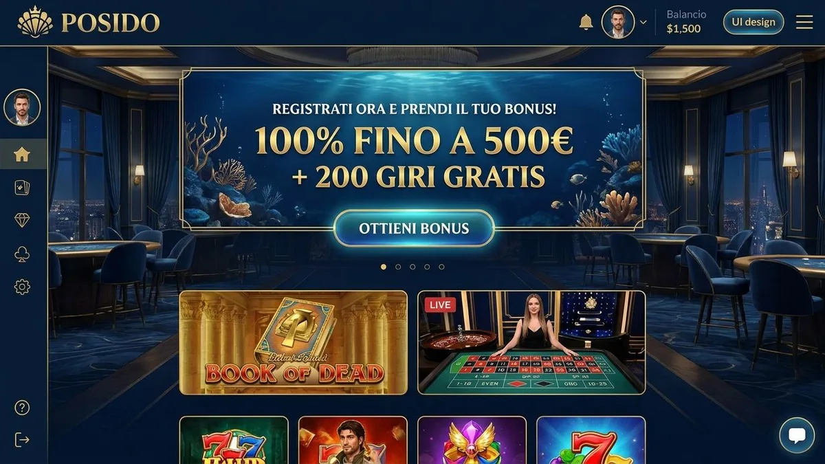 Registrazione con bonus